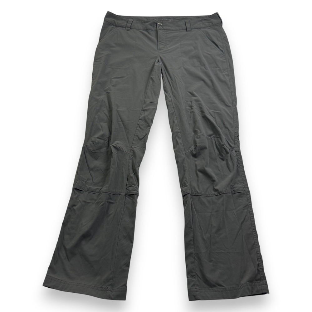 Columbia Omni-Shield Hiking Pants Womens 14 Regular Gray Outdoor Stretch AL8761